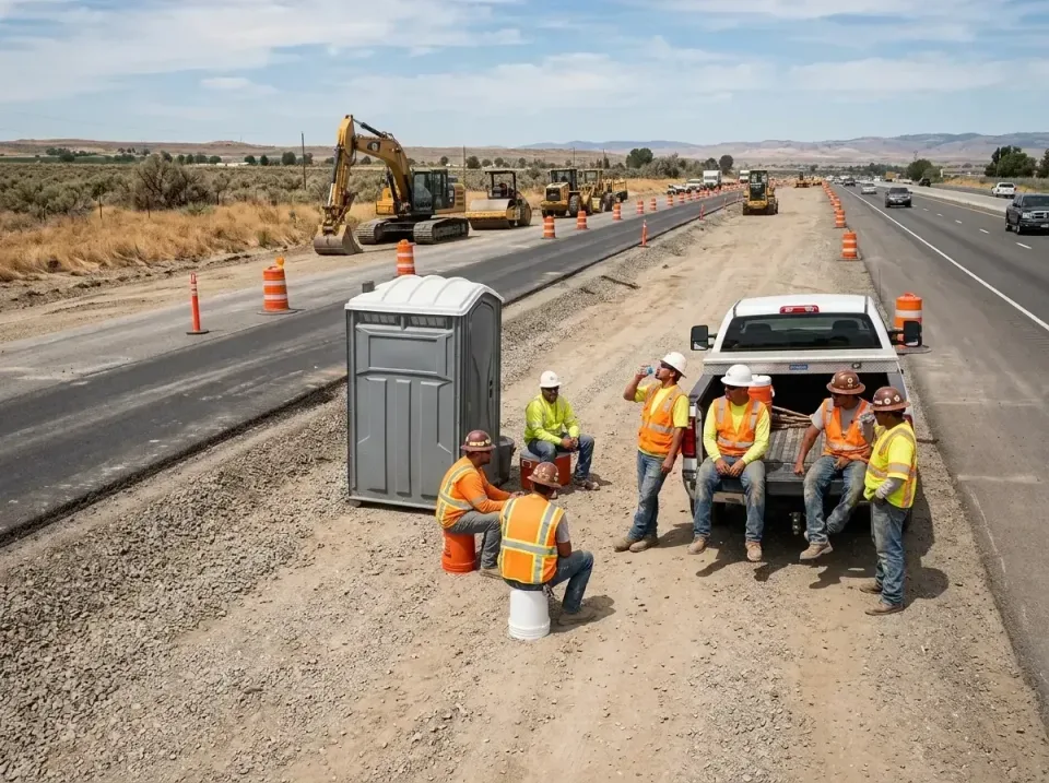 highway-road-construction-crew-007 — frequently asked questions, Porta Potty and Restroom Rentals in Sheffield, AL